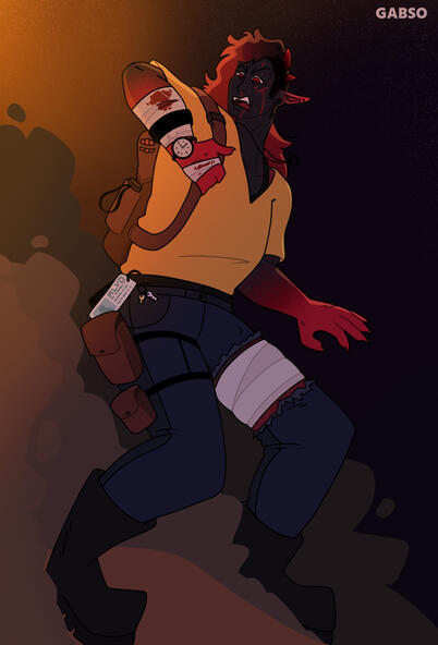 Corpo inteiro simples (kendra, oc)