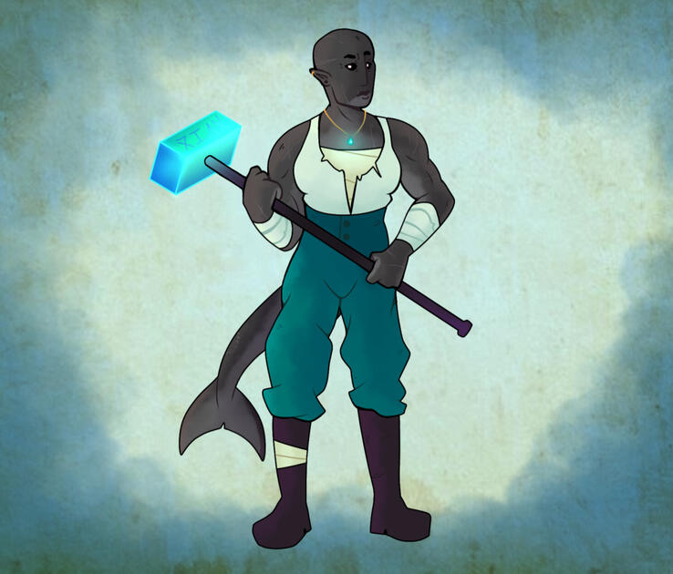 Corpo inteiro finalizado (Shamu, rpg)